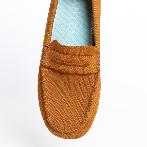 Rothy's The Driver Driving Loafer Slip On Flat Cognac US 7.5 - Picture 8 of 15